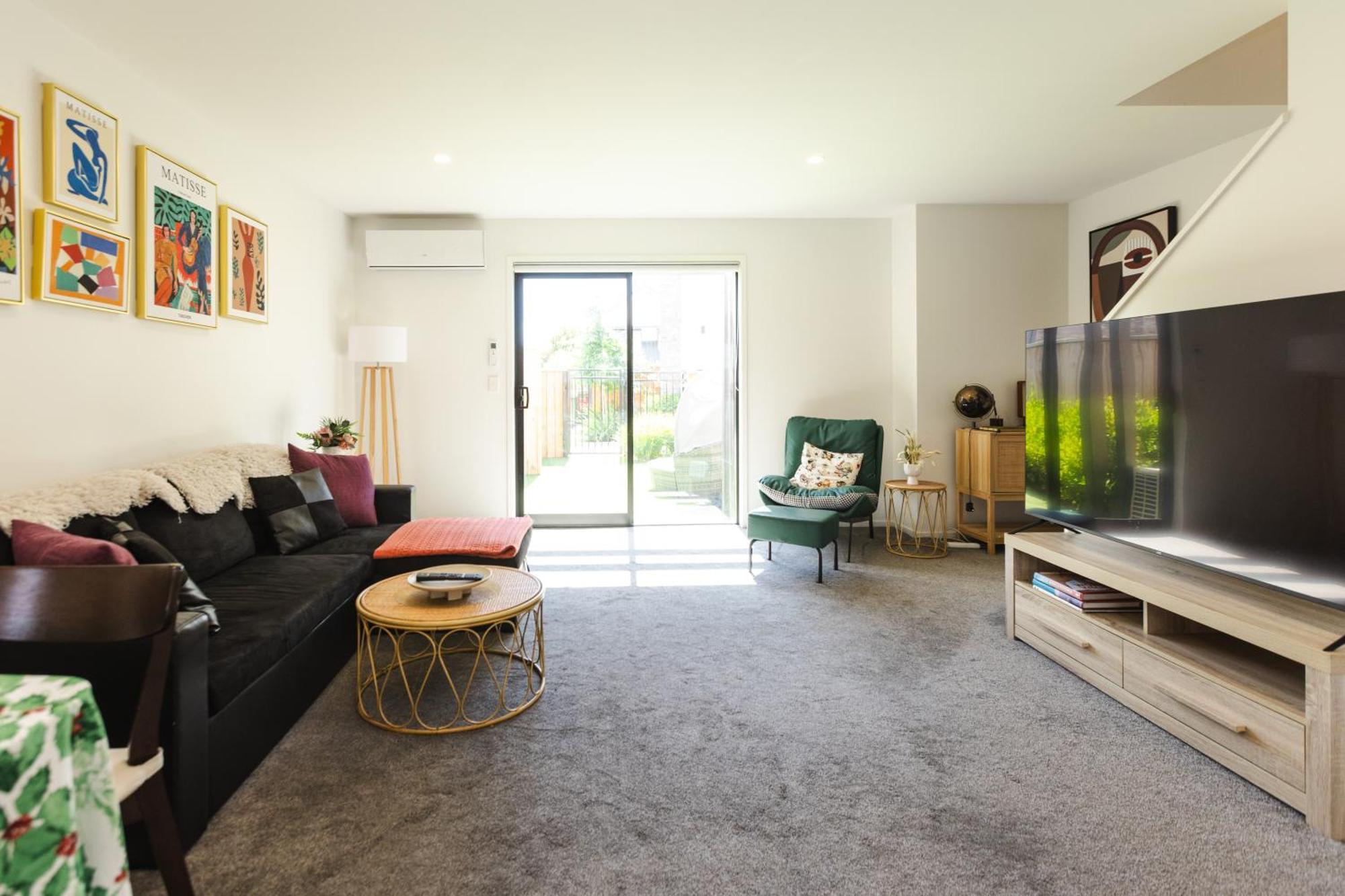 Modern 2 Bedroom By Hagley Park Christchurch Exterior foto